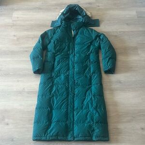 L.L. Bean Teal Puffer Coat